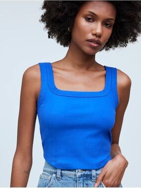 Madewell The tailored crop tank